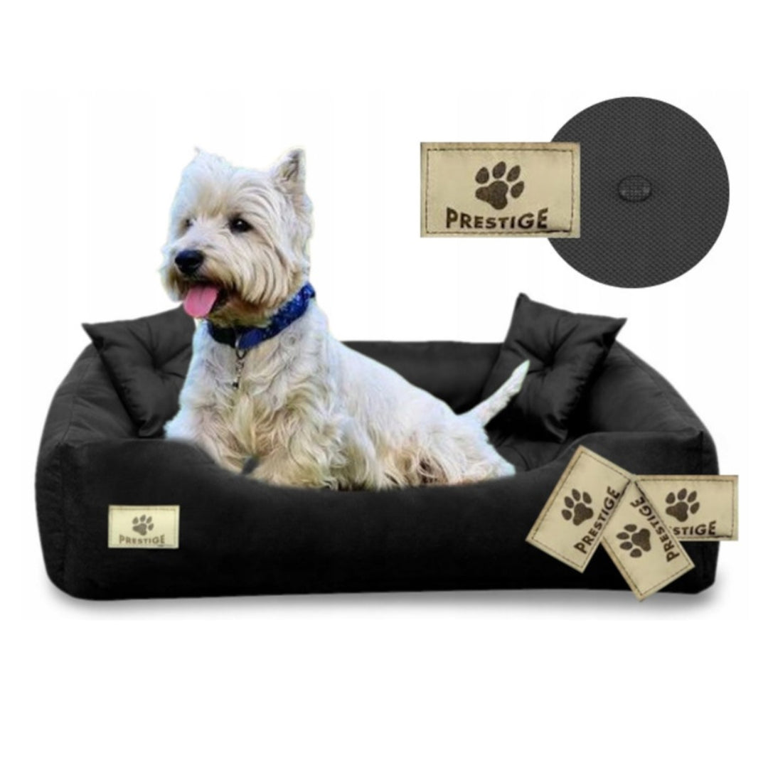 Prestige lits pour chiens, chats 80x60 / 100x75 cm noir