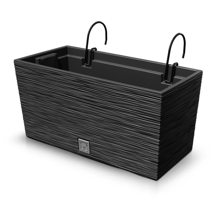 Prosperplast Furu Case W DFC400W-S433 - Couleur anthracite avec insert et crochets