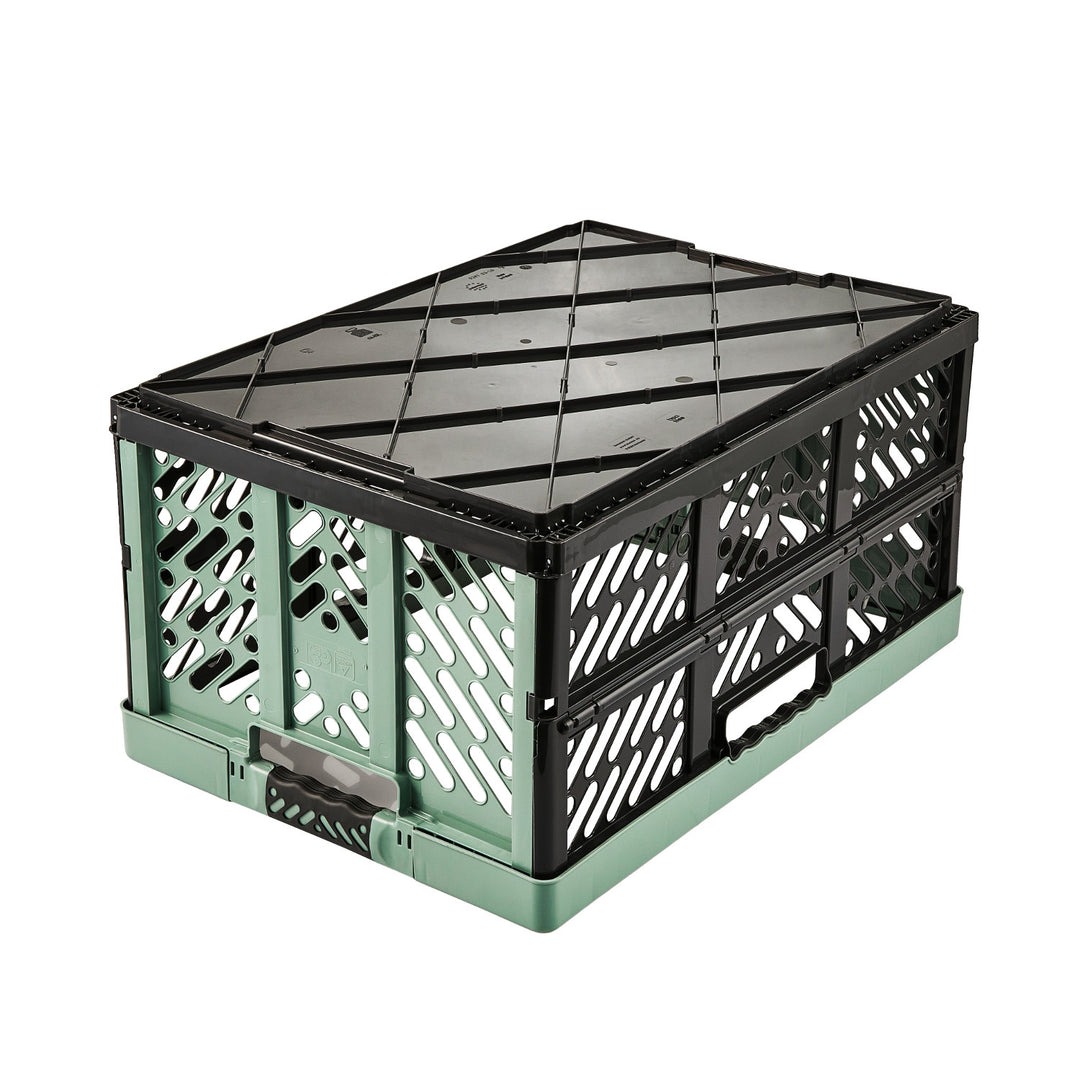 Panier pliant polyvalent en plastique vert Keeeper