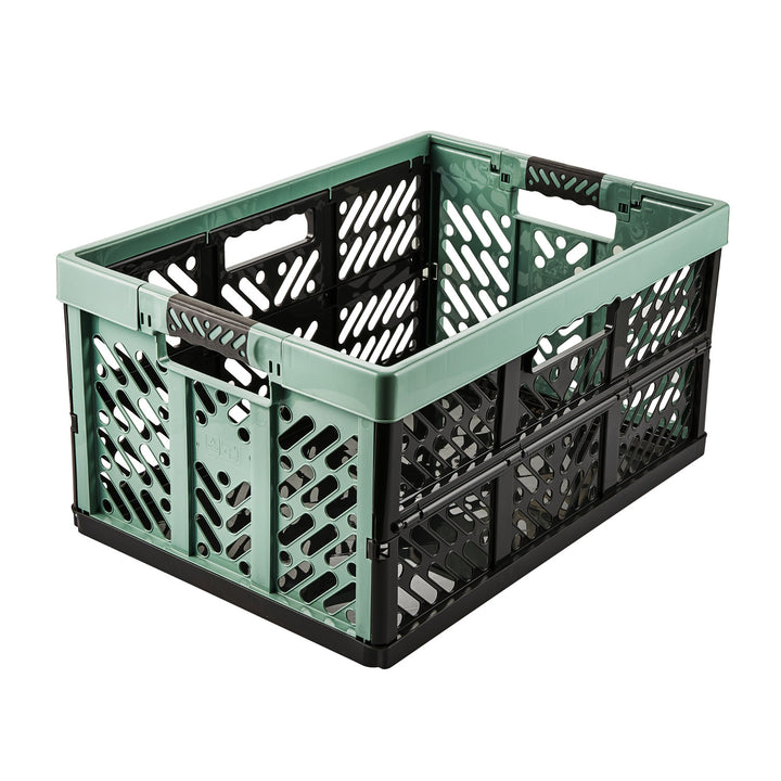 Panier pliant polyvalent en plastique vert Keeeper