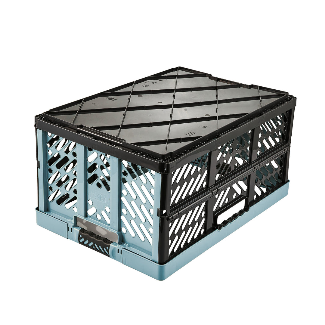 Panier pliant en plastique bleu Keeeper