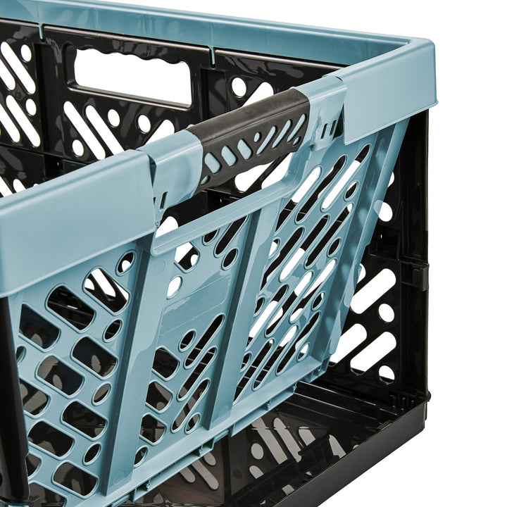 Panier pliant en plastique bleu Keeeper