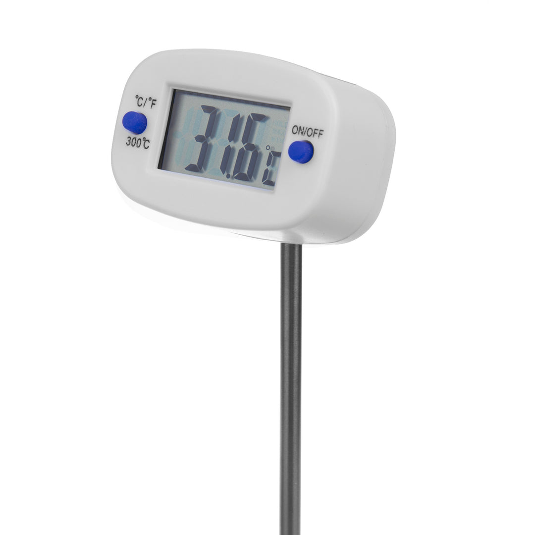 GreenBlue GB382 Thermomètre/sonde alimentaire, ongueur de la sonde 15cm, plage de température -50 deg C à +300 deg C, précision 0.1 deg C,