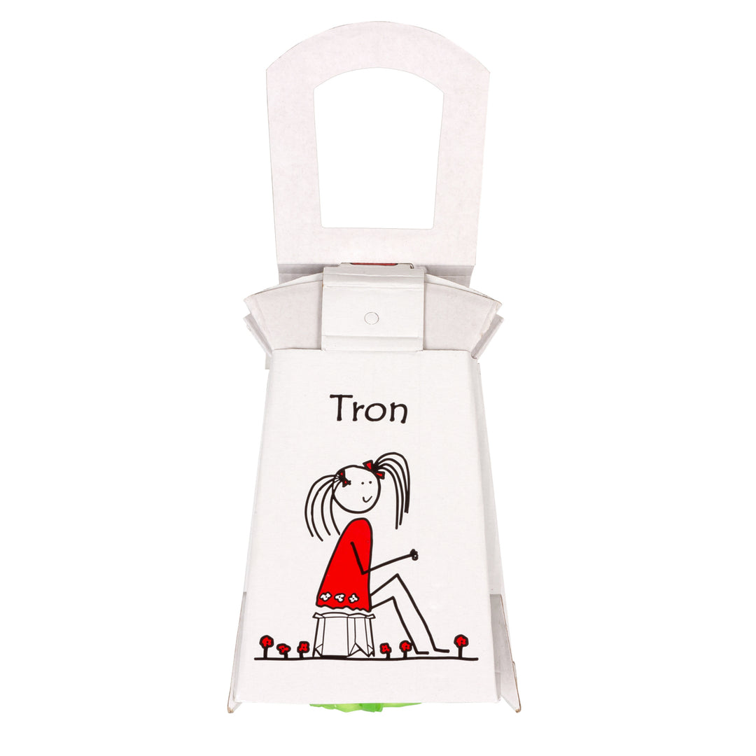 Pot jetable pour enfants Tron, blanc, jusqu'à 30 kg, lot de 10 pièces