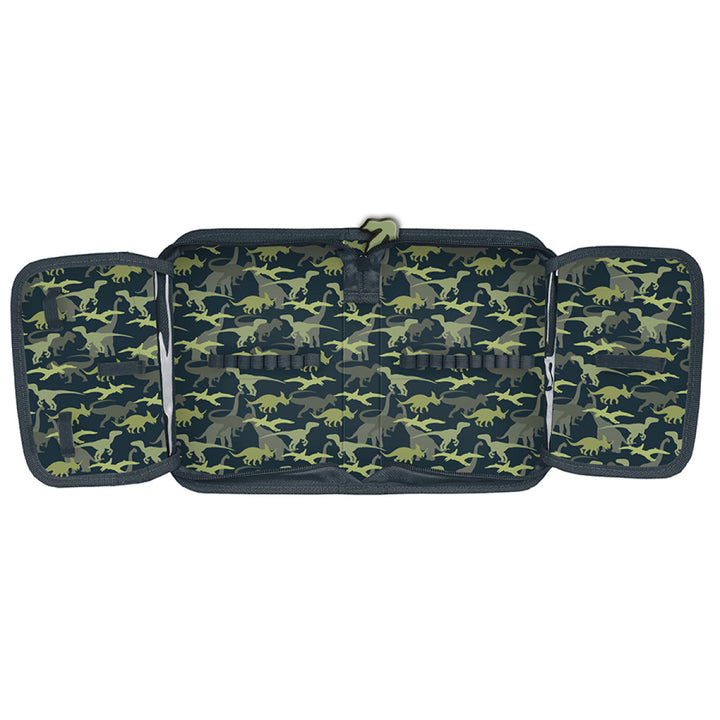 Trousse à crayons Dinosaur Paso sans accessoires PP23DZ-P001BW 19.5x13x3.5 cm