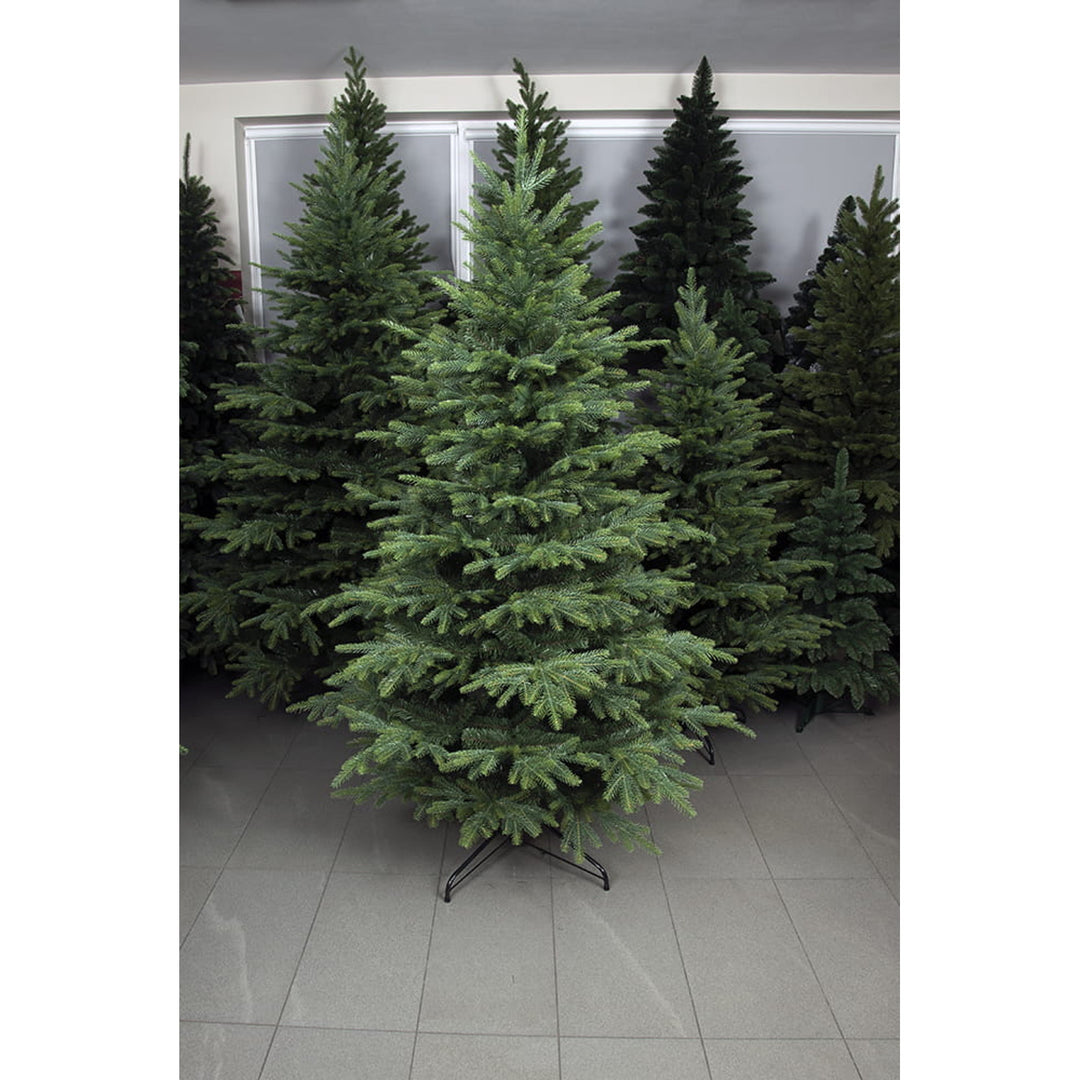 Sapin de Noël artificiel Virpol, épicéa du Caucase, support en métal, 190 cm
