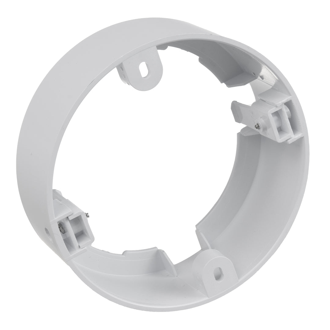 Adaptateur Maclean pour montage en saillie, pour panneau LED 9W, rond, 120*38mm, MCE376 R