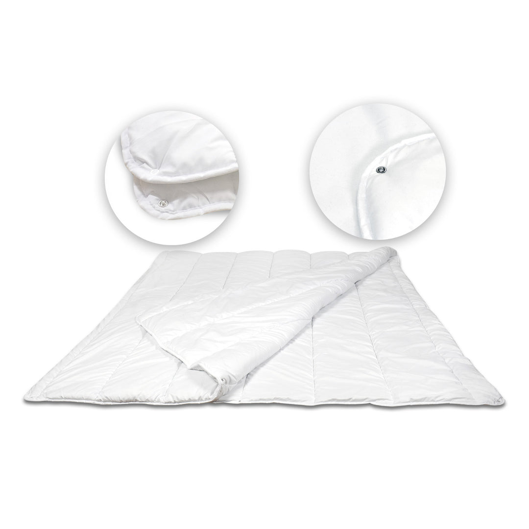 Couette Medicline, toute l'année, 160x200 cm, blanche, quatre saisons