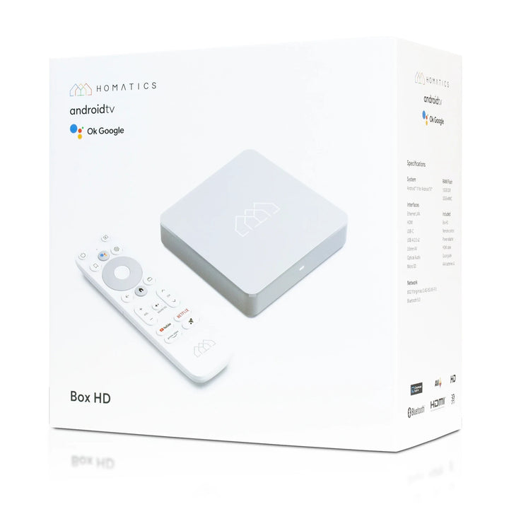 Homatics Lecteur multimédia Android TV 11 32GB 1,5 GB RAM Box HD
