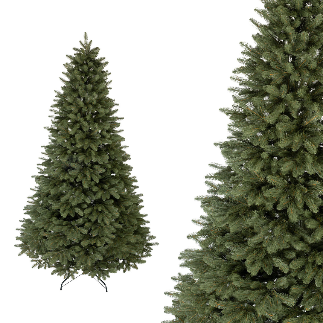 Novatom sapin de Noël artificiel, sapin canadien, PE + PVC, 220cm, JKM220