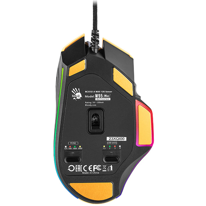 Souris de jeu A4TECH BLOODY W95Max USB Sports Lime A4TMYS47259