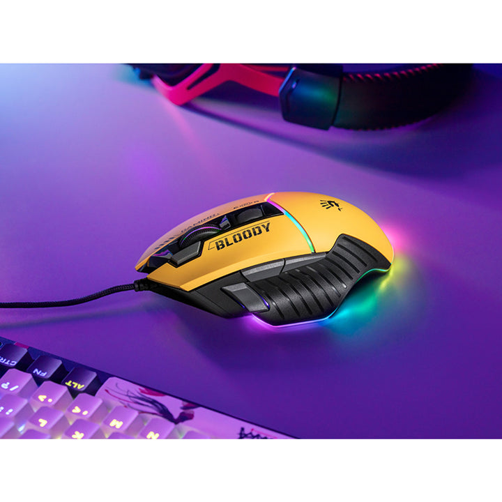 Souris de jeu A4TECH BLOODY W95Max USB Sports Lime A4TMYS47259