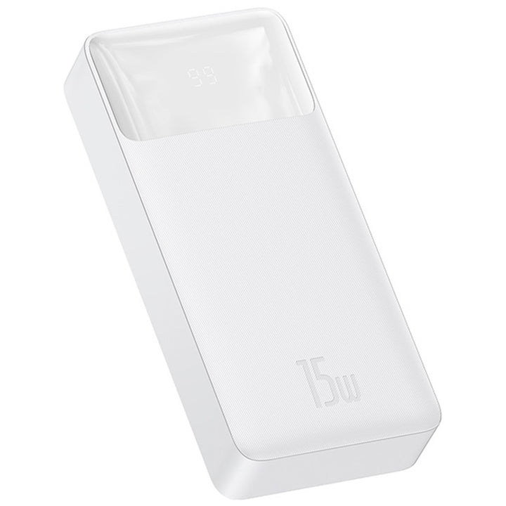 BASEUS Power Bank Bipow 20000mAh, 2xUSB, USB-C, 15W (PPDML-J02) blanc