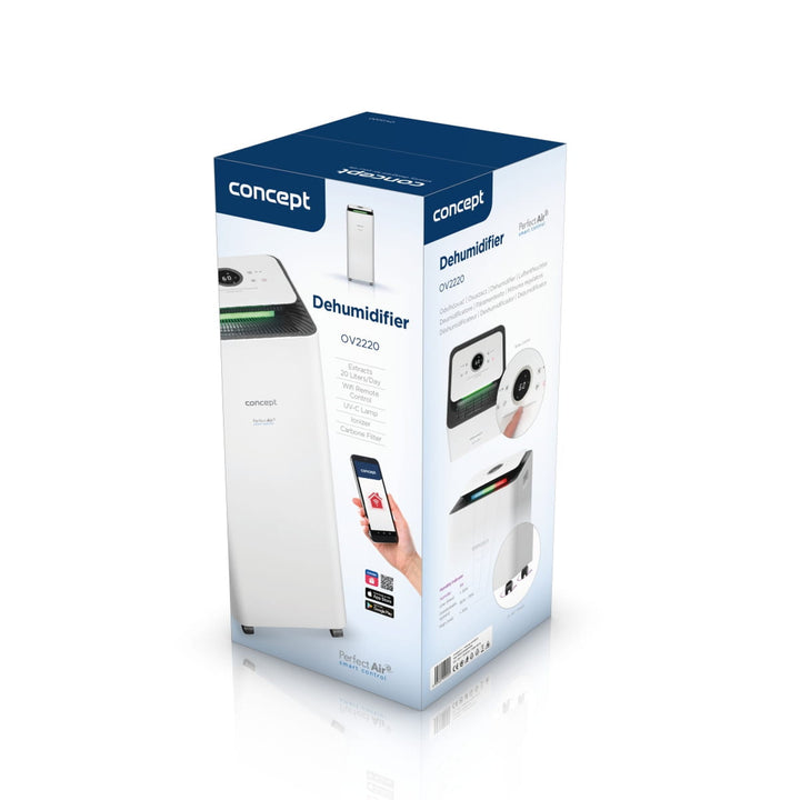 Déshumidificateur avec purificateur Smart Concept OV2220 Perfect Air