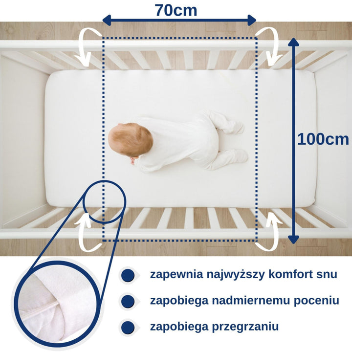 Snibbs protection imperméable doublée en polaire 70x100 cm