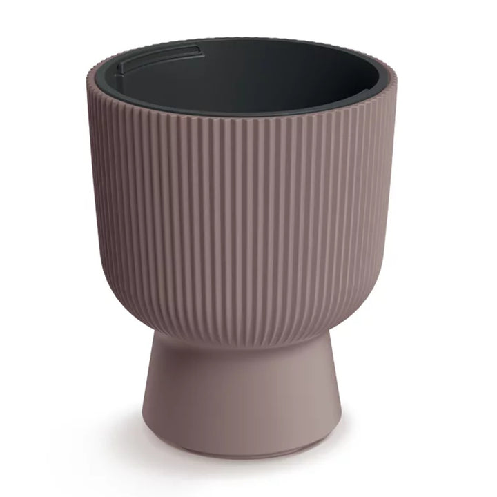 Prosperplast DBMIG400-4985U Pot de fleurs avec insert diamètre 390 mm couleur marsala