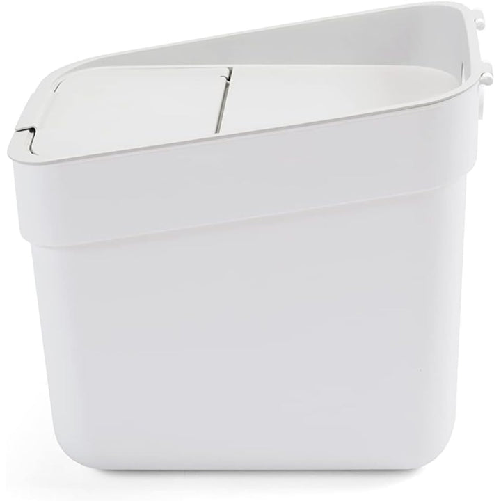 Poubelle Curver, pour le recyclage, 20 litres, blanc, Prêt à collecter