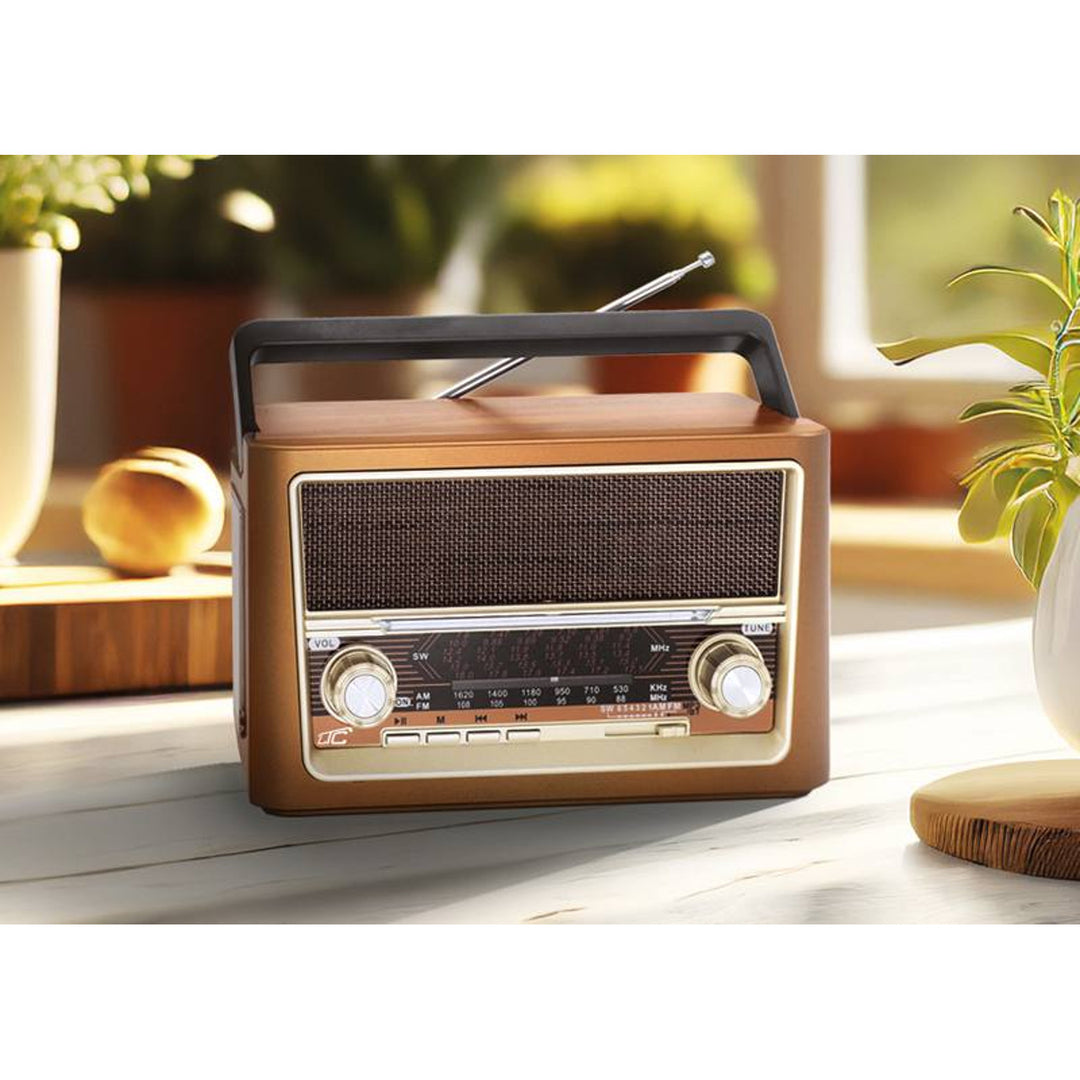 Radio portable LTC, Bluetooth, FM/AM/SW, USB, LXLTC118UBT